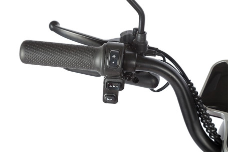 Трицикл электрический Rutrike Gelbert Sun (48/60V, 650W, фиолетово-белый) (0000271-3060)