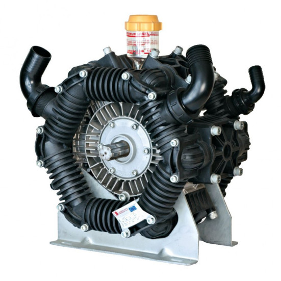 Насос мембранный Bertolini POLY 2300 VC (15бар, 290л/мин, ВОМ 1"3/8, и полый 1" для гидромотора) 