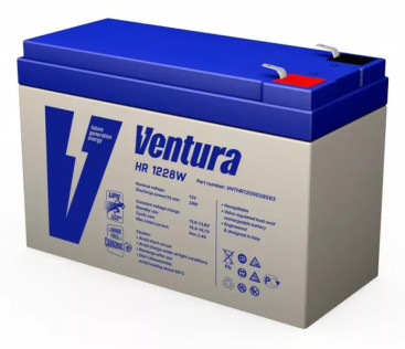 Тяговый аккумулятор Ventura HR 1228W (12В, 7Ач, AGM)
