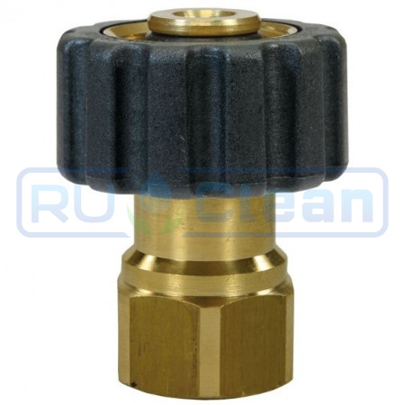 Переходник М22х1.5г-1/4"г (280бар, лат, удлин) TOR