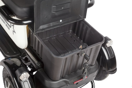 Трицикл электрический Rutrike Gelbert Vega 48V/60V 600Вт (голубой)