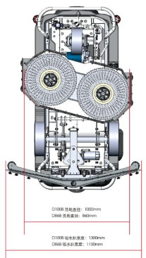 Поломоечная машина Bennett Dragoon D100b Plus