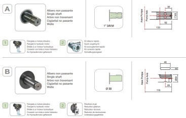 Мембранный насос Comet BP60 (20 бар, 58 л/мин, ВОМ 1&quot;3/8)