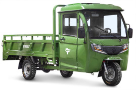 Трицикл электрический Rutrike Фактор 2600 60V2000W (темно-зеленый)