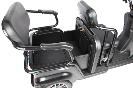 Трицикл электрический Rutrike Топик (черный)
