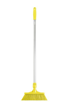 Щетка-метла IGEAX с ручкой (600мм, средний, желтый)