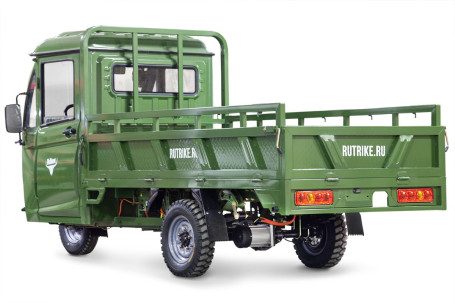  Трицикл электрический Rutrike Фактор 2600 60V2000W (темно-синий матовый)