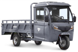 Трицикл электрический Rutrike Фактор 2600 60V2000W (серый)