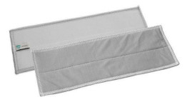 Моп на липучке TTS CLEAN-GLASS (30х10.5см, микрофибра, серый)