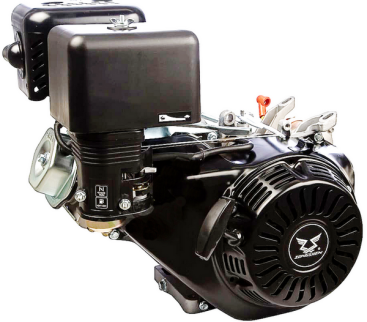 Двигатель бензиновый Zongshen ZS 190 FE (10,6 л. с, без бака)