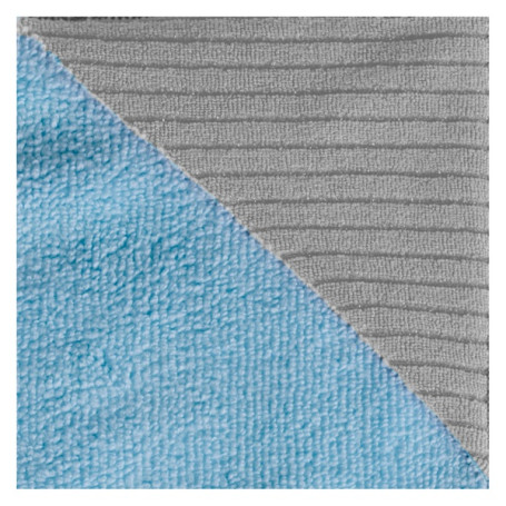 Салфетка для протирки TTS Dual-T (40х40см, синий, 1шт)