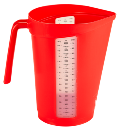 Мерный кувшин Vikan (2л, красный)