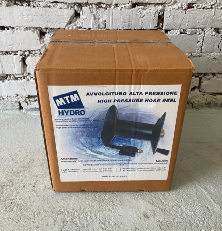 Катушка высокого давления MTM HR28 (280бар, 30м, пластик/сталь)