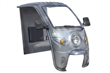 Кабина для грузового трицикла Rutrike (серый)