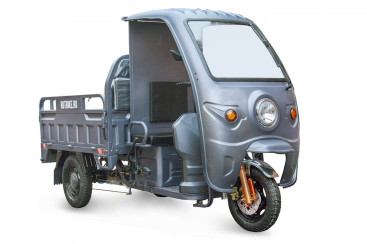 Трицикл электрический Rutrike Глобус 1500 60V/1000W (серый)