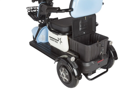 Трицикл электрический Rutrike Gelbert Vega (48/60V, 600W, красный) (0000136-3066)