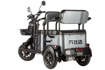 Трицикл электрический Wanshida UM+ 60V 1000Вт (серый)
