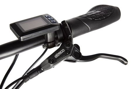 Электровелосипед Eltreco XT 850 new (серо-синий)