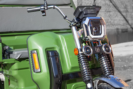  Трицикл электрический Rutrike Маяк 1500 60V1000W (темно-зеленый)