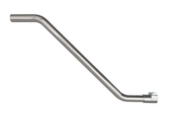 Труба Coynco D38 (оцинк, двойной изгиб)