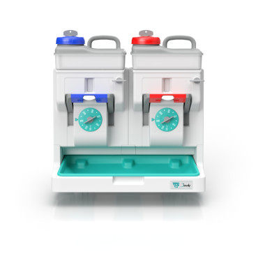 Система дозации TTS Dosely (2 дозат, уплот. VITON, серый)