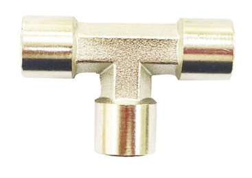 Тройник 1/4г-г-г (15бар, оцинк) TOR