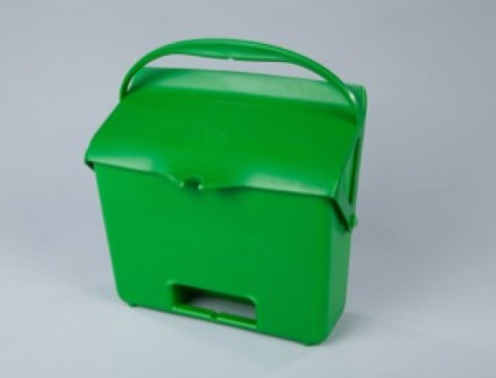 Совок FBK (с крышкой, зеленый)