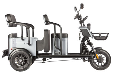 Трицикл электрический Wanshida UM+ 60V 1000Вт (зеленый)