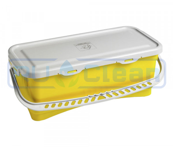 Ведро TTS (10л, герметичное, желтый)