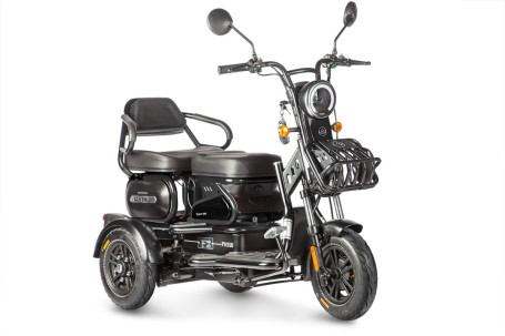 Трицикл электрический Wanshida HOT HATCH (60V, 650W, черный) (0000288-3070)