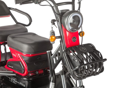 Трицикл электрический Wanshida HOT HATCH (60V, 650W, черный) (0000288-3070)