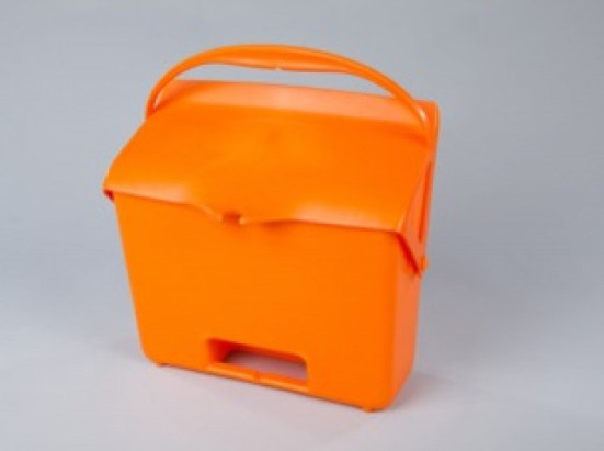 Совок FBK (с крышкой, оранжевый)