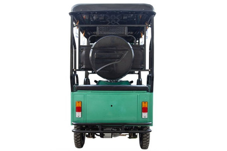 Трицикл электрический Rutrike Рикша 60V1000W (зеленый)