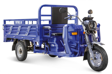 Трицикл электрический Rutrike Титан NEXT 2000 60V1500W (синий) (023965-2736)