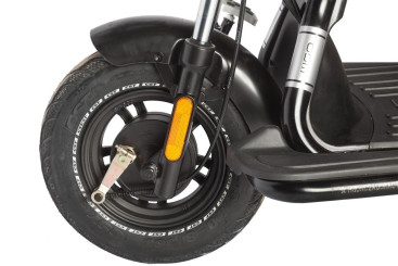 Трицикл электрический Wanshida HOT HATCH (60V, 650W, черно-зеленый)