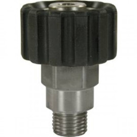 Переходник М22х1.5г-1/4"ш (нерж, 500бар) R+M