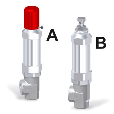Клапан предохранительный PA VS1100 (1000бар, 40л/мин, 3/8"г-3/8"г)