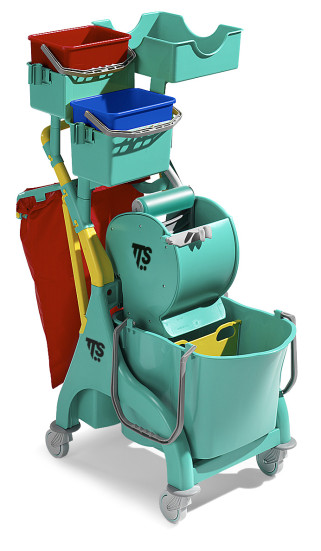 Тележка TTS NICK PLUS 310 (28л, с мешком для мусора)