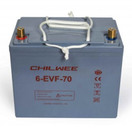 Тяговый аккумулятор Chilwee Battery 6-EVF-70 (12В, 78А/ч)