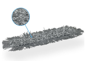 Моп Vikan Damp 43 (40см, карман, серый)