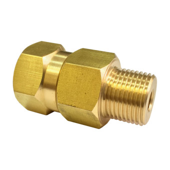 Переходник вращающийся 3/8ш-3/8г (нерж/лат) TOR