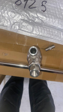 Пескоструйная насадка промышленная (500бар, 040, 1/4г, 0град, нерж) TOR