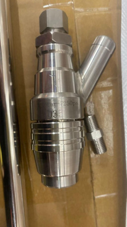 Пескоструйная насадка промышленная (500бар, 040, 1/4г, 0град, нерж) TOR