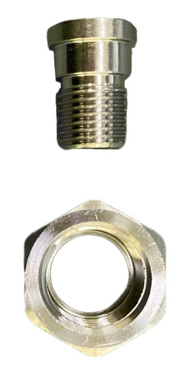 Переходник М18г-1/4ш (500бар, оцинк) TOR