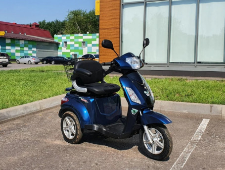 Электроскутер Volteco TRIKE NEW (синий)