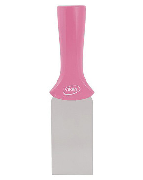 Скребок Vikan (50мм, розовый, резьб.ручка)
