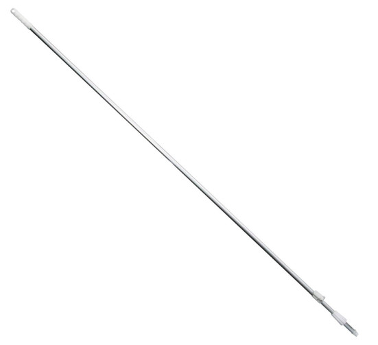 Рукоять алюминиевая Haug Bursten (2180х4000мм, Д 22/25мм, телескоп., белый) (8703)