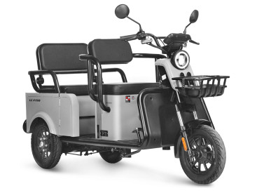 Трицикл электрический Wanshida LC-F150 60V 1000Вт (зеленый)