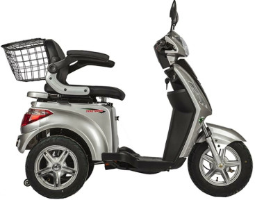 Электроскутер Volteco TRIKE NEW (серый)