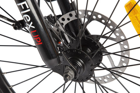 Электровелосипед VOLTECO FLEX UP! (черно-серый)